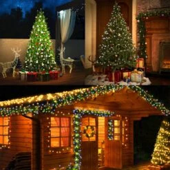 Lumières De Éclairage De Noël Monzana 200 LED - Avec Télécommande - Wit Froid -Jingle Bells Boutique 1200x1200 370