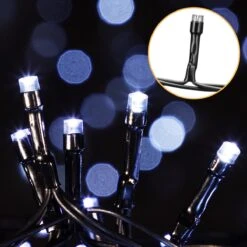 Lumières De Éclairage De Noël Monzana 200 LED - Avec Télécommande - Wit Froid -Jingle Bells Boutique 1200x1200 374