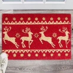 Relaxdays - Paillasson De Noël - Tapis De Pied De Renne - Tapis De Noix De Coco - Noël - Noël 16 Relaxdays - Paillasson De Noël - Tapis De Pied De Renne - Tapis De Noix De Coco - Noël - Noël -Jingle Bells Boutique 1200x1200 376
