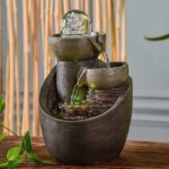 Intérieur Fontaine Malla Relax Obtenez Fonction Zen Eau Pour La Maison Fontaine De Noël Cadeau De Noël Nouveau Cadeau De L' Année Nouveau Cadeau De Noël Année De Fin De L'année Cadeau