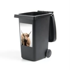 Sticker Conteneur Scottish HighlanderIllustrations De Noël - Un Montagnard écossais