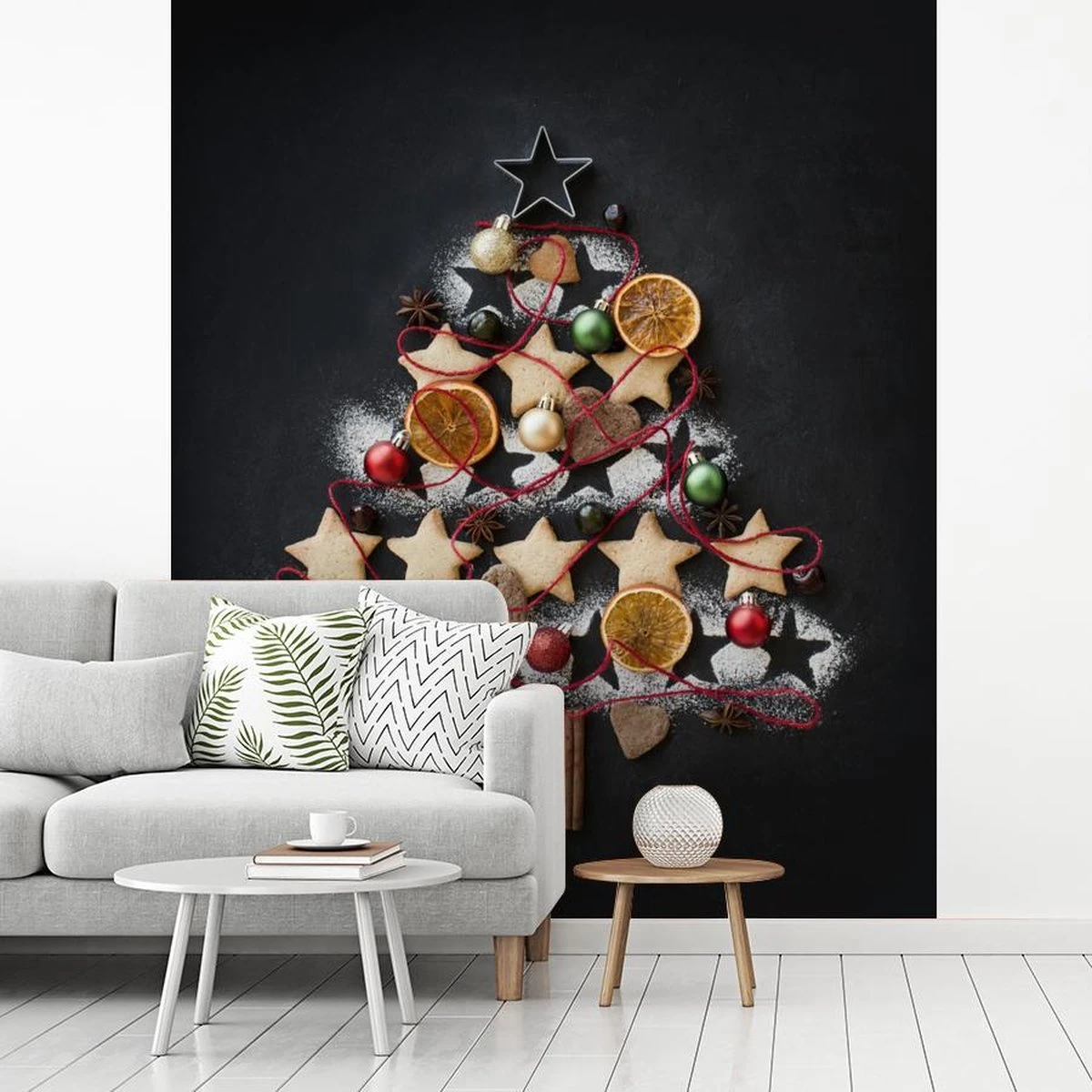 Papier Peint - Papier Peint Papier Peint Photo Arbre De Noël - Nourriture - Nature Morte - Largeur 210 Cm X Hauteur 260 Cm 11 Papier Peint - Papier Peint Papier Peint Photo Arbre De Noël - Nourriture - Nature Morte - Largeur 210 Cm X Hauteur 260 Cm – Image 9