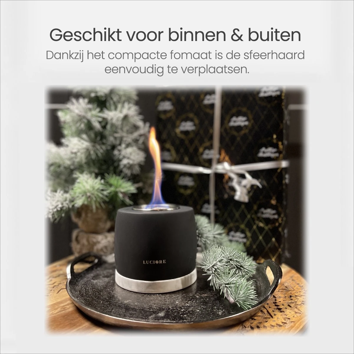 Cheminée De Table Luciore® - Sfeerhaard Au Bioéthanol - Alternative à La Bougie - Cadeau De Noël Sous Le Sapin 9 Cheminée De Table Luciore® - Sfeerhaard Au Bioéthanol - Alternative à La Bougie - Cadeau De Noël Sous Le Sapin – Image 7