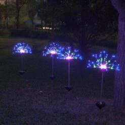 Dailyiled - éclairage De Jardin - Solaire - Feu D'artifice - Multicolore - 120 Led - Noël - Lot De 2 -Jingle Bells Boutique 1200x1200 464