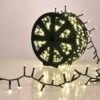 1000 Lumières Led Blanc Chaud - Éclairage De Noël à L' Extérieur - Décorations De Noël De Noël - Décorations De Noël à L'extérieur - Lumières De Noël à L' Intérieur Et à L'extérieur