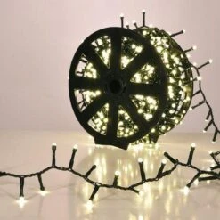 1000 Lumières Led Blanc Chaud - Éclairage De Noël à L' Extérieur - Décorations De Noël De Noël - Décorations De Noël à L'extérieur - Lumières De Noël à L' Intérieur Et à L'extérieur
