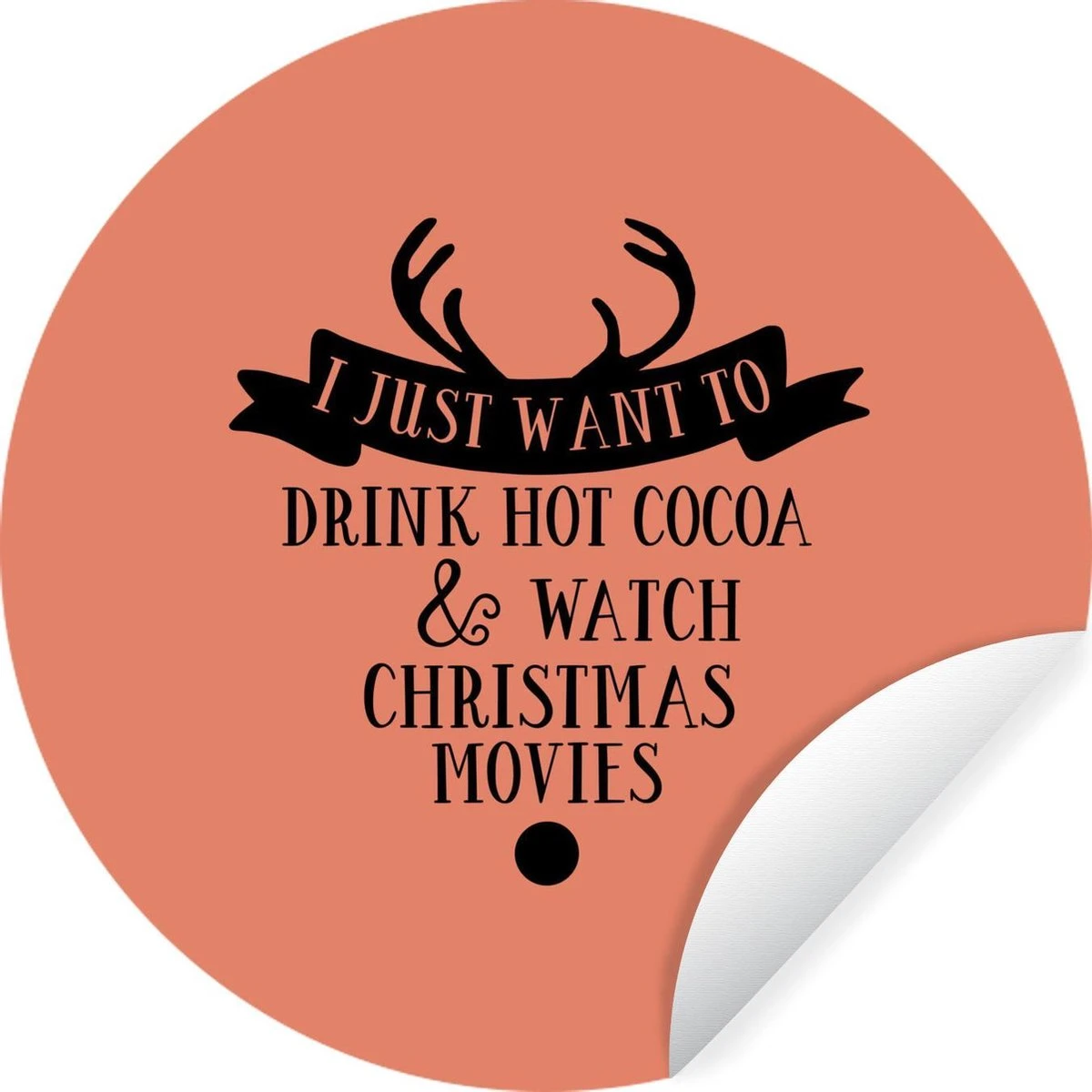 Citation De Noël Je Veux Juste Boire Du Cacao Chaud Avec Un Fond Orange-marron Sticker Papier Peint Cercle Mural - 80x80 Cm - Peinture Ronde - Cercle Papier Peint - Cercle Mural - Cercle Vivant - Autocollant Et Découpe Ronde 3 Citation De Noël Je Veux Juste Boire Du Cacao Chaud Avec Un Fond Orange-marron Sticker Papier Peint Cercle Mural - 80x80 Cm - Peinture Ronde - Cercle Papier Peint - Cercle Mural - Cercle Vivant - Autocollant Et Découpe Ronde