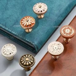 5 Pièces Bouton De Meuble Vintage - Or Wit - 3*2,5 Cm - Poignée De Meuble - Bouton Pour Armoire, Porte, Tiroir, Armoire De Cuisine - Noël - Cadeau De Noël -Jingle Bells Boutique 1200x1200 7