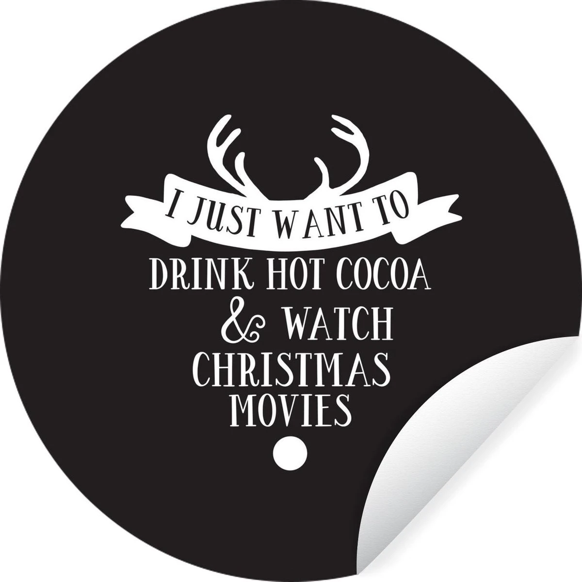 Citation De Noël Je Veux Juste Boire Du Chocolat Chaud Avec Un Fond Noir Sticker Papier Peint Cercle Mural - ⌀ 30 Cm - Peinture Ronde - Cercle Papier Peint - Cercle Mural - Cercle Vivant - Autocollant Et Découpe Ronde 3 Citation De Noël Je Veux Juste Boire Du Chocolat Chaud Avec Un Fond Noir Sticker Papier Peint Cercle Mural - ⌀ 30 Cm - Peinture Ronde - Cercle Papier Peint - Cercle Mural - Cercle Vivant - Autocollant Et Découpe Ronde