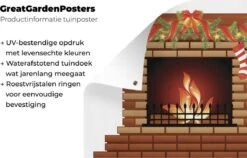 Une Illustration D'une Cheminée Avec Affiche De Jardin Décoration De Noël 40x30 Cm - Petit - Toile De Jardin / Toile D'extérieur / Peintures Pour L'extérieur (décoration De Jardin) 13 Une Illustration D'une Cheminée Avec Affiche De Jardin Décoration De Noël 40x30 Cm - Petit - Toile De Jardin / Toile D'extérieur / Peintures Pour L'extérieur (décoration De Jardin) -Jingle Bells Boutique 1200x767 1