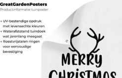 Décoration Murale Citation De Noël - Noël - Noël - 120x180 Cm - Poster Jardin -Jingle Bells Boutique 1200x767 5