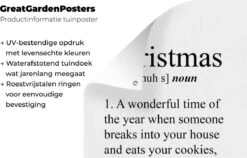 Décoration Murale Murale Extérieure Noël - Père Noël - Cadeaux - 80x160 Cm -Jingle Bells Boutique 1200x767 6