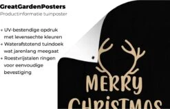 Décoration Murale Citation De Noël - Noël - Noël - 120x180 Cm - Poster Jardin -Jingle Bells Boutique 1200x772 13