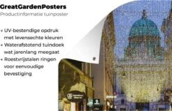 Décoration De Jardin Noël - Lumières - Vienne - Ville - 60x40 Cm - Affiche De Jardin -Jingle Bells Boutique 1200x772 15