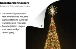 Affiche De Clôture Un énorme Sapin De Noël Aux États-Unis - 100x200 Cm - Toile De Jardin 12 Affiche De Clôture Un énorme Sapin De Noël Aux États-Unis - 100x200 Cm - Toile De Jardin -Jingle Bells Boutique 1200x772 19