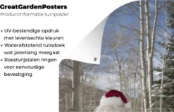 Affiche De Clôture Le Père Noël Se Promène Dans Une Forêt Avec Un Sac Plein De Cadeaux De Noël - 100x200 Cm - Toile De Jardin 12 Affiche De Clôture Le Père Noël Se Promène Dans Une Forêt Avec Un Sac Plein De Cadeaux De Noël - 100x200 Cm - Toile De Jardin -Jingle Bells Boutique 1200x772 25