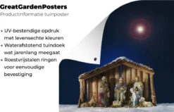 Crèche De Noël Sous Une étoile Lumineuse Affiche De Jardin En Vrac 100x100 Cm - Toile De Jardin / Toile D'extérieur / Peintures Pour L'extérieur (décoration De Jardin) 15 Crèche De Noël Sous Une étoile Lumineuse Affiche De Jardin En Vrac 100x100 Cm - Toile De Jardin / Toile D'extérieur / Peintures Pour L'extérieur (décoration De Jardin) -Jingle Bells Boutique 1200x772 31