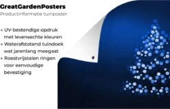 Affiche De Jardin Abstrait Sapin De Noël Lumineux 80x60 Cm - Toile De Jardin / Toile D'extérieur / Peintures D'extérieur (décoration De Jardin) -Jingle Bells Boutique 1200x772 60