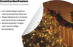 Sapin De Noël Illuminé Garden Circle Avec Cadeaux - 90x90 Cm - Affiche Jardin -Jingle Bells Boutique 1200x784 10