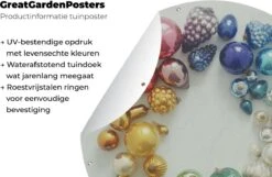 Cercle De Jardin Les Diverses Boules De Noël - 60x60 Cm - Affiche Ronde De Jardin - Extérieur 13 Cercle De Jardin Les Diverses Boules De Noël - 60x60 Cm - Affiche Ronde De Jardin - Extérieur -Jingle Bells Boutique 1200x784 8