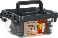 Lumières De Éclairage De Noël Springos | Intérieur & Extérieur | Forme Cristalline | 9 M | Batterie | 120 LED | Blanc Froid -Jingle Bells Boutique 1200x792 3