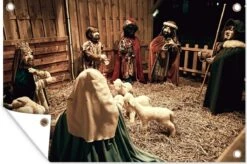 Crèche De Noël Intérieur Affiche De Jardin Toile En Vrac 60x40 Cm - Petit - Toile De Jardin / Toile D'extérieur / Peintures Pour L'extérieur (décoration De Jardin) -Jingle Bells Boutique 1200x795 18