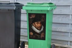 Autocollant De Conteneur Vieux MaîtresIllustrations De Noël - Guillaume D' Oranje Par Old Master Adriaen Thomasz Entouré De Fleurs -Jingle Bells Boutique 1200x800 1085