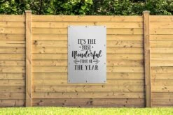 Citation De Noël C'est La Plus Belle Période De L'année Avec Un Fond Blanc 80x120 Cm -Jingle Bells Boutique 1200x800 1120