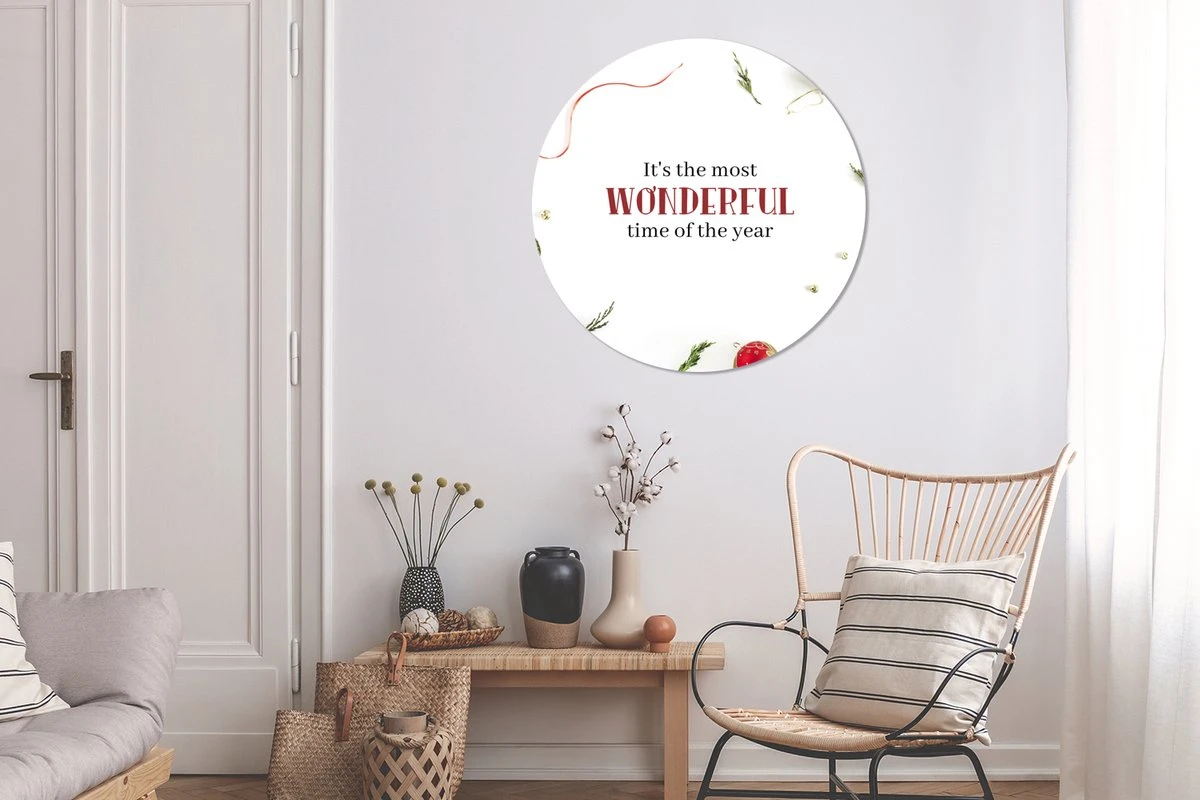 WallCircle - Stickers Muraux - Cercle Papier Peint - Noël - Hiver - Citation - 100x100 Cm - Cercle Mural - Auto Adhésif - Sticker Papier Peint Rond XXL 8 WallCircle - Stickers Muraux - Cercle Papier Peint - Noël - Hiver - Citation - 100x100 Cm - Cercle Mural - Auto Adhésif - Sticker Papier Peint Rond XXL – Image 6