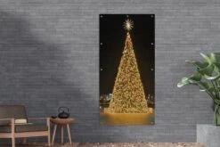 Affiche De Clôture Un énorme Sapin De Noël Aux États-Unis - 100x200 Cm - Toile De Jardin 13 Affiche De Clôture Un énorme Sapin De Noël Aux États-Unis - 100x200 Cm - Toile De Jardin -Jingle Bells Boutique 1200x800 1262