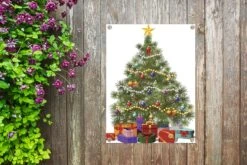 Une Illustration D'un Sapin Décoré Comme Affiche De Jardin D'arbre De Noël 30x40 Cm - Petit - Toile De Jardin / Toile D'extérieur / Peintures Pour L'extérieur (décoration De Jardin) 16 Une Illustration D'un Sapin Décoré Comme Affiche De Jardin D'arbre De Noël 30x40 Cm - Petit - Toile De Jardin / Toile D'extérieur / Peintures Pour L'extérieur (décoration De Jardin) -Jingle Bells Boutique 1200x800 1323