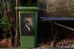 Autocollant De Conteneur Vieux Maîtresillustrations De Noël - Vieux Maître Portrait D'un Highlander écossais -Jingle Bells Boutique 1200x800 1373