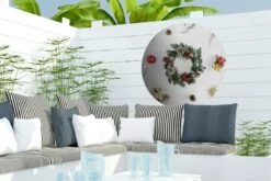 Garden Circle Winter - Noël - Couronne - 60x60 Cm - Affiche De Jardin 10 Garden Circle Winter - Noël - Couronne - 60x60 Cm - Affiche De Jardin -Jingle Bells Boutique 1200x800 1474