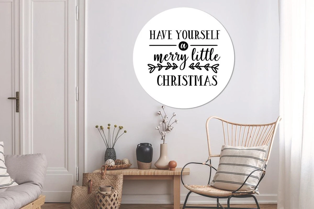 Citation De Noël Passez Un Joyeux Petit Noël Avec Un Fond Blanc Sticker Papier Peint Cercle Mural - ⌀ 120 Cm - Peinture Ronde - Cercle Papier Peint - Cercle Mural - Cercle Vivant - Autocollant & Découpe Ronde 4 Citation De Noël Passez Un Joyeux Petit Noël Avec Un Fond Blanc Sticker Papier Peint Cercle Mural - ⌀ 120 Cm - Peinture Ronde - Cercle Papier Peint - Cercle Mural - Cercle Vivant - Autocollant & Découpe Ronde – Image 2