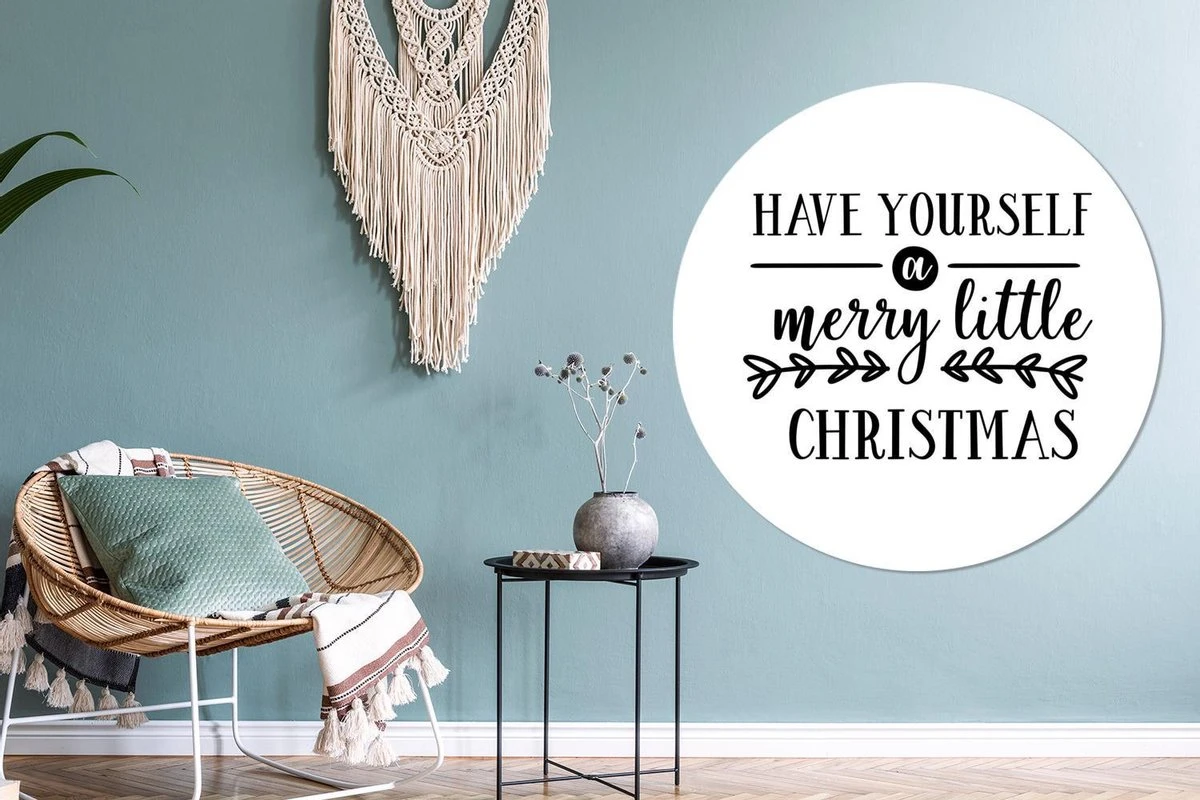 Citation De Noël Passez Un Joyeux Petit Noël Avec Un Fond Blanc Sticker Papier Peint Cercle Mural - ⌀ 120 Cm - Peinture Ronde - Cercle Papier Peint - Cercle Mural - Cercle Vivant - Autocollant & Découpe Ronde 7 Citation De Noël Passez Un Joyeux Petit Noël Avec Un Fond Blanc Sticker Papier Peint Cercle Mural - ⌀ 120 Cm - Peinture Ronde - Cercle Papier Peint - Cercle Mural - Cercle Vivant - Autocollant & Découpe Ronde – Image 5