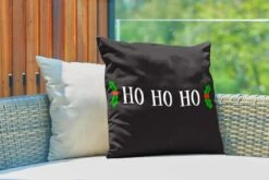 Coussins D'extérieur - Jardin - Citation De Noël Ho Ho Ho Sur Fond Noir - 50x50 Cm 9 Coussins D'extérieur - Jardin - Citation De Noël Ho Ho Ho Sur Fond Noir - 50x50 Cm -Jingle Bells Boutique 1200x800 1654