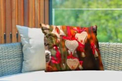 Coussins D'extérieur - Jardin - La Décoration Coeur Suspendu Sur Le Marché De Trente à Noël - 60x40 Cm -Jingle Bells Boutique 1200x800 1662