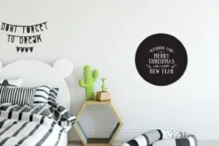 Citation De Noël Je Vous Souhaite Un Joyeux Noël Sur Fond Noir Sticker Papier Peint Cercle Mural - ⌀ 30 Cm - Peinture Ronde - Cercle Papier Peint - Cercle Mural - Cercle Vivant - Autocollant & Coupe Ronde -Jingle Bells Boutique 1200x800 19
