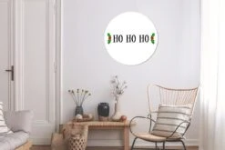 Citation De Noël Ho Ho Ho Sur Un Fond Blanc Sticker Papier Peint Cercle Mural - 50x50 Cm - Peinture Ronde - Cercle De Papier Peint - Cercle Mural - Cercle Vivant - Autocollant Et Découpe Ronde -Jingle Bells Boutique 1200x800 203