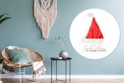 WallCircle - Stickers Muraux - Cercle Papier Peint - Hiver - Chapeau De Noël - Citation - 140x140 Cm - Cercle Mural - Auto Adhésif - Autocollant Rond Papier Peint -Jingle Bells Boutique 1200x800 209