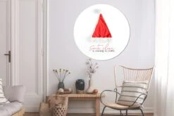 WallCircle - Stickers Muraux - Cercle Papier Peint - Hiver - Chapeau De Noël - Citation - 140x140 Cm - Cercle Mural - Auto Adhésif - Autocollant Rond Papier Peint -Jingle Bells Boutique 1200x800 210