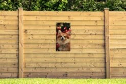 Poster De Jardin Chien Pendant Noël - 40x80 Cm - Décoration Murale Outdoor - Poster De Jardin - Toile Jardin - Poster Clôture - Tableau Jardin -Jingle Bells Boutique 1200x800 2159