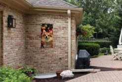 Poster De Jardin Chien Pendant Noël - 40x80 Cm - Décoration Murale Outdoor - Poster De Jardin - Toile Jardin - Poster Clôture - Tableau Jardin -Jingle Bells Boutique 1200x800 2160