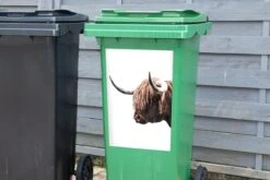 Autocollant De Conteneur Highlander écossaisIllustrations De Noël - Highlander écossais Aux Longues Cornes -Jingle Bells Boutique 1200x800 2313