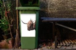 Autocollant De Conteneur Highlander écossaisIllustrations De Noël - Highlander écossais Aux Longues Cornes -Jingle Bells Boutique 1200x800 2315