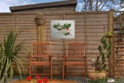 Décoration De Jardin Houx - Noël - Décorations De Noël - 40x30 Cm - Toile De Jardin - Affiche Extérieure -Jingle Bells Boutique 1200x800 2324