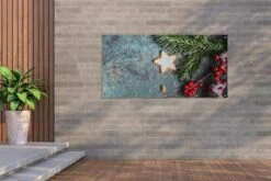 Affiche Clôture Noël - Rustique - Branches - Anis étoilé - Baie - Rouge - 200x100 Cm - Toile De Jardin 11 Affiche Clôture Noël - Rustique - Branches - Anis étoilé - Baie - Rouge - 200x100 Cm - Toile De Jardin -Jingle Bells Boutique 1200x800 2349