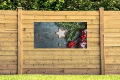 Affiche Clôture Noël - Rustique - Branches - Anis étoilé - Baie - Rouge - 200x100 Cm - Toile De Jardin 12 Affiche Clôture Noël - Rustique - Branches - Anis étoilé - Baie - Rouge - 200x100 Cm - Toile De Jardin -Jingle Bells Boutique 1200x800 2350