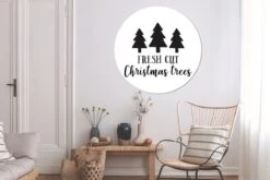 Citation Arbres De Noël Fraîchement Coupés Sur Fond Blanc Sticker Mural Cercle Mural - ⌀ 120 Cm - Peinture Ronde - Cercle Papier Peint - Cercle Mural - Cercle Vivant - Autocollant & Coupe Ronde -Jingle Bells Boutique 1200x800 237