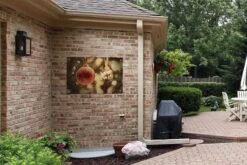 Un Gros Plan De Décoration De Noël Décorative à Côté D'un Poster De Jardin D'arbre De Noël 90x60 Cm - Toile De Jardin / Toile D'extérieur / Peintures D'extérieur (décoration De Jardin) 16 Un Gros Plan De Décoration De Noël Décorative à Côté D'un Poster De Jardin D'arbre De Noël 90x60 Cm - Toile De Jardin / Toile D'extérieur / Peintures D'extérieur (décoration De Jardin) -Jingle Bells Boutique 1200x800 2399